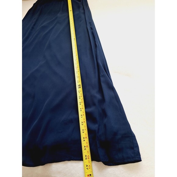 NWT Show Me Your Mumu Kendall Maxi Dress in Rich Navy Crisp Small S - Picture 10 of 10